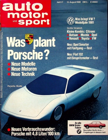 Deckblatt Auto Motor und Sport (17/1980)